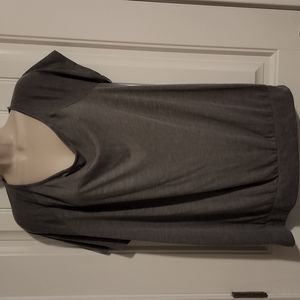 TORRID Grey Offshoulder Tee